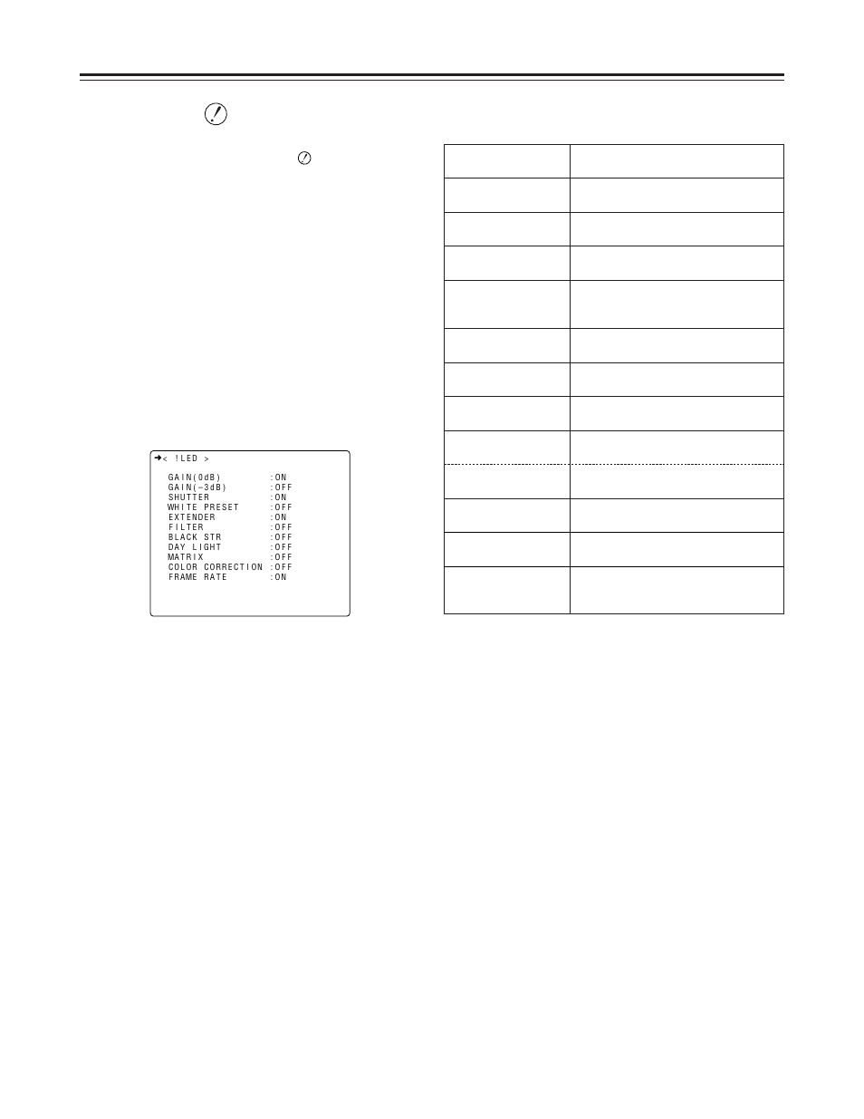 Viewfinder lamp displays, Setting the lamp displays | Panasonic AJ-HDC27FP User Manual | Page 40 / 134