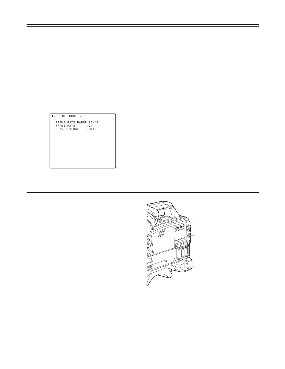 Adjusting the audio level, Scan reverse, Manual audio level adjustments | Limiter | Panasonic AJ-HDC27FP User Manual | Page 61 / 134