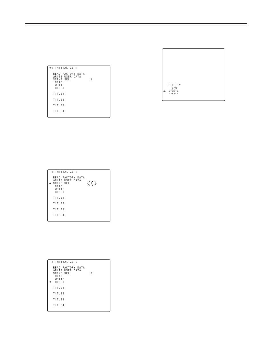 How to use the scene file, Resetting the scene file | Panasonic AJ-HDC27FP User Manual | Page 69 / 134