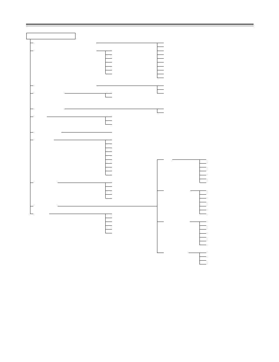 Setting menu configuration | Panasonic AJ-HDC27FP User Manual | Page 89 / 134