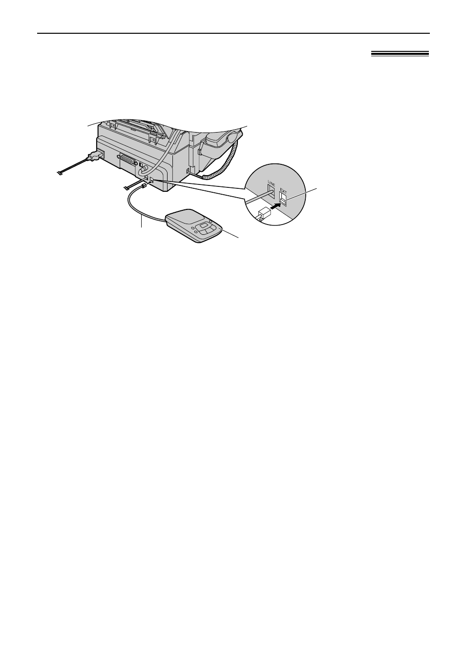 Receiving faxes, Using the unit with an answering machine | Panasonic KX-FLB751AL User Manual | Page 44 / 84