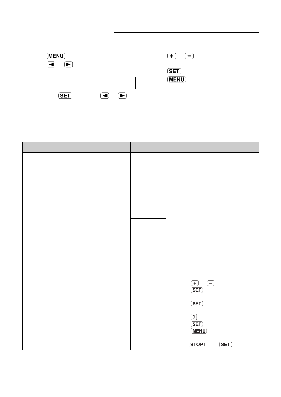Features summary, Advanced features, How to set the advanced features programming table | Panasonic KX-FLB751AL User Manual | Page 60 / 84