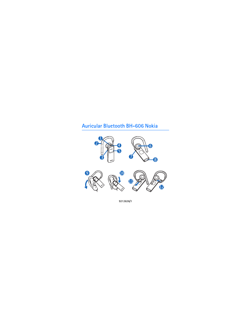 Auricular bluetooth bh-606 nokia | Nokia Bluetooth Headset BH-606 User Manual | Page 11 / 48