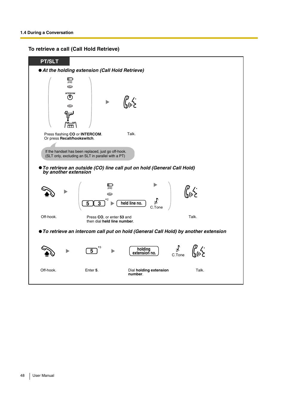 Pt/slt | Panasonic KX-TEB308 User Manual | Page 48 / 152