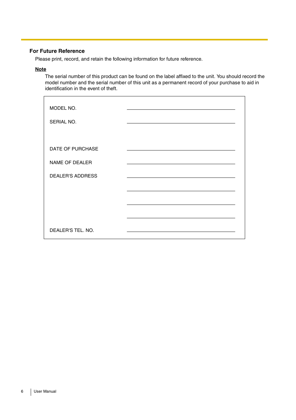 Panasonic KX-TEB308 User Manual | Page 6 / 152