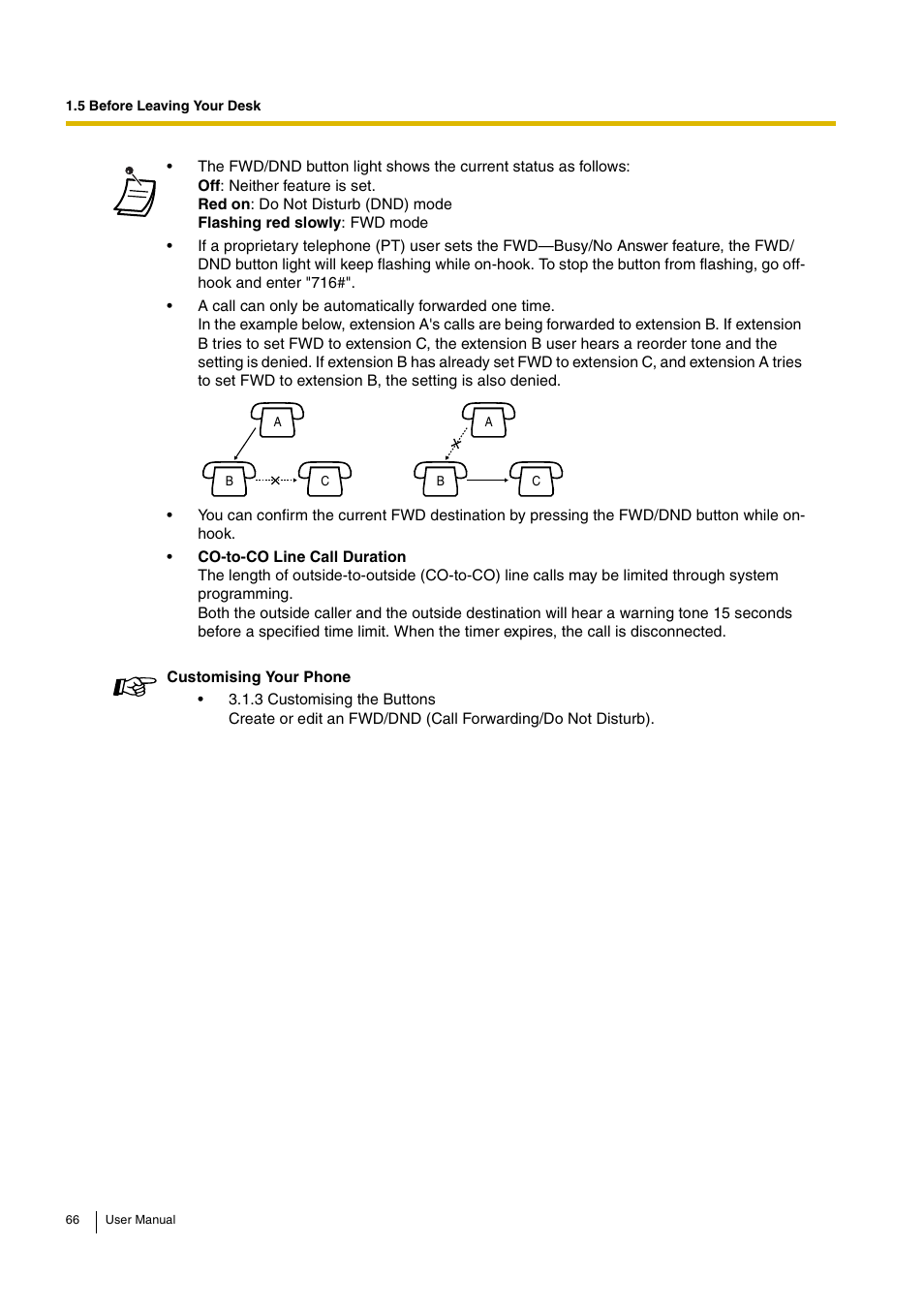 Panasonic KX-TEB308 User Manual | Page 66 / 152