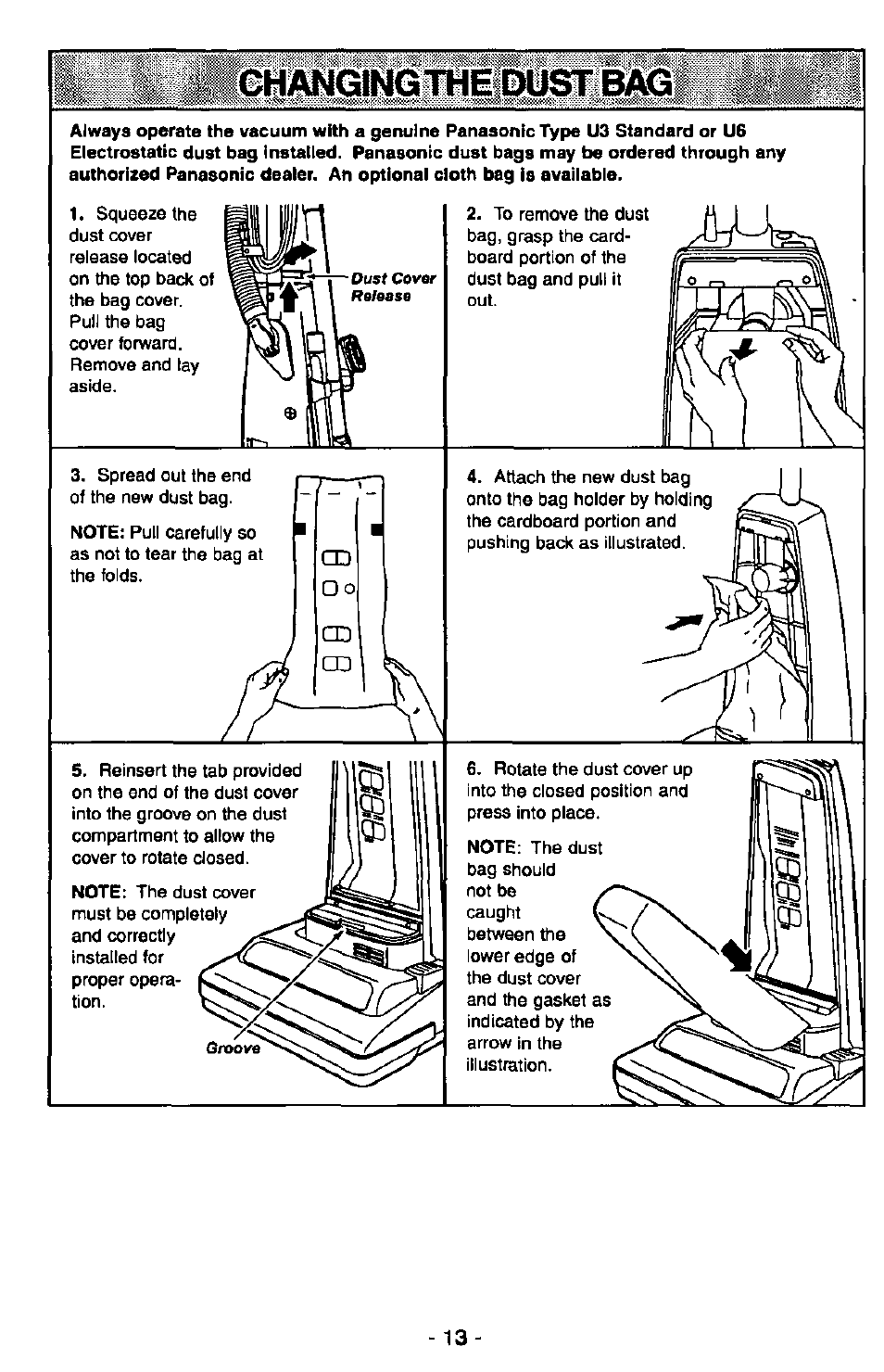 Panasonic ULTRA-PRO MC-V150 User Manual | Page 13 / 40