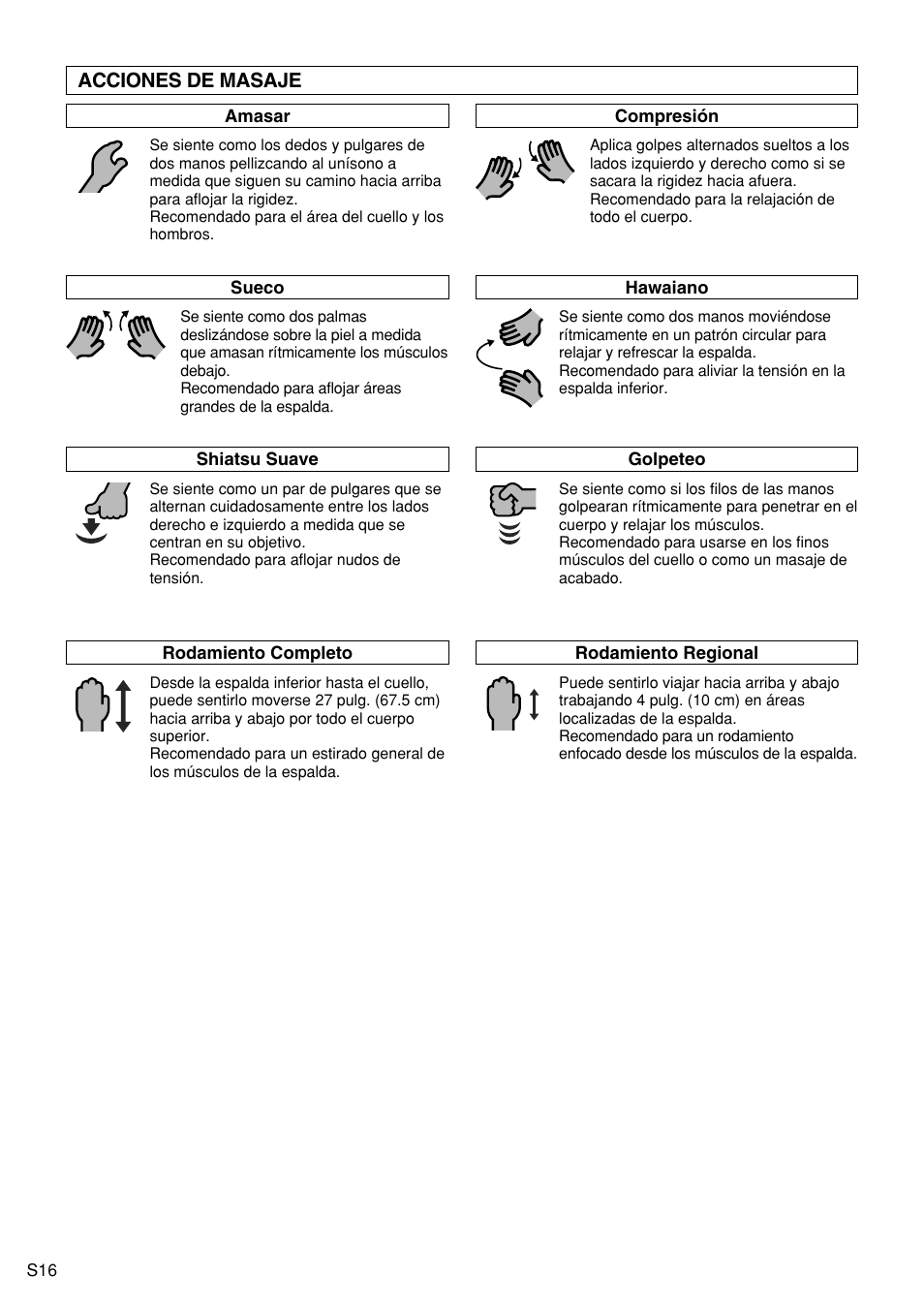 Panasonic EP1272 User Manual | Page 42 / 76