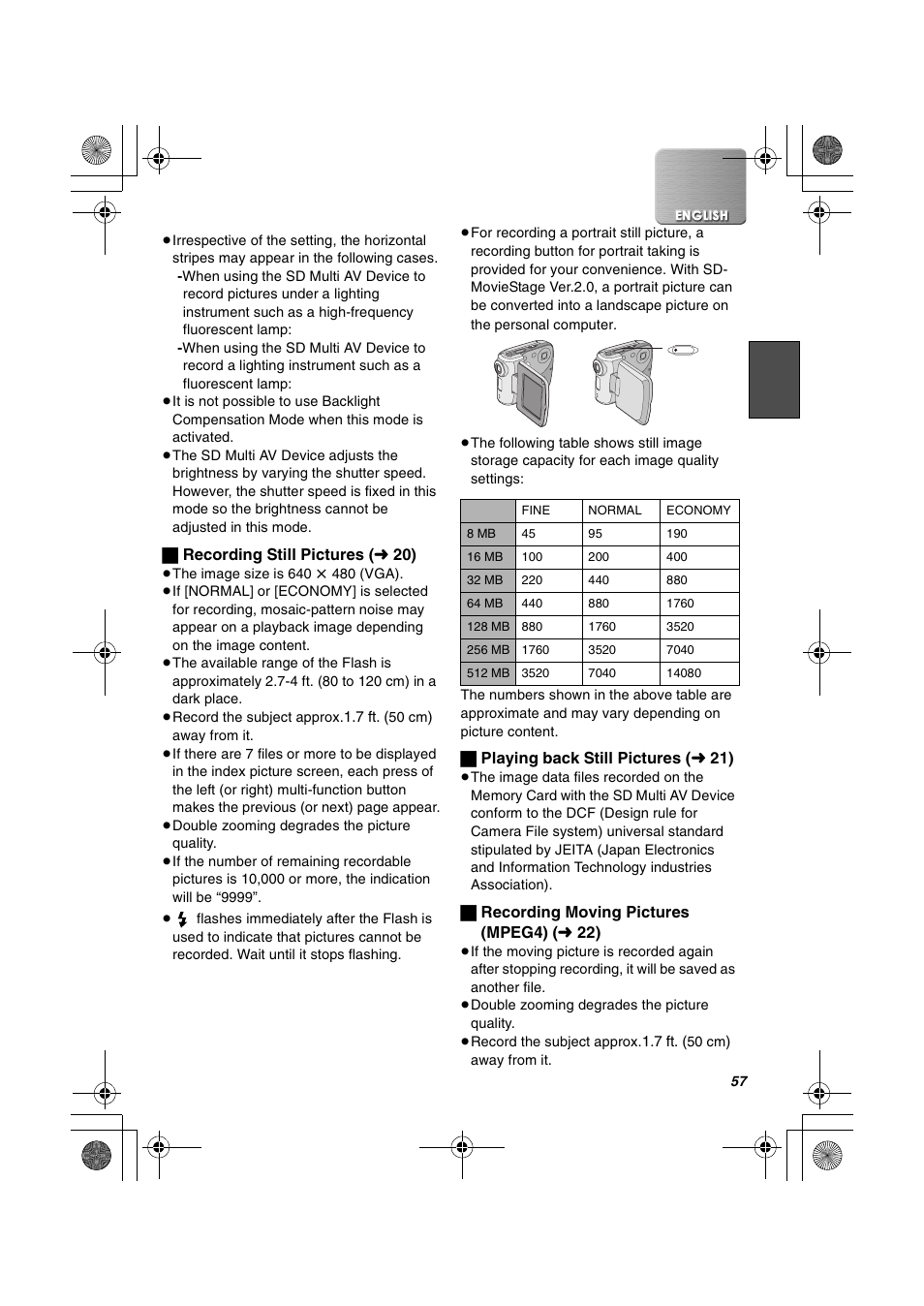 Panasonic SV-AV30U User Manual | Page 57 / 74