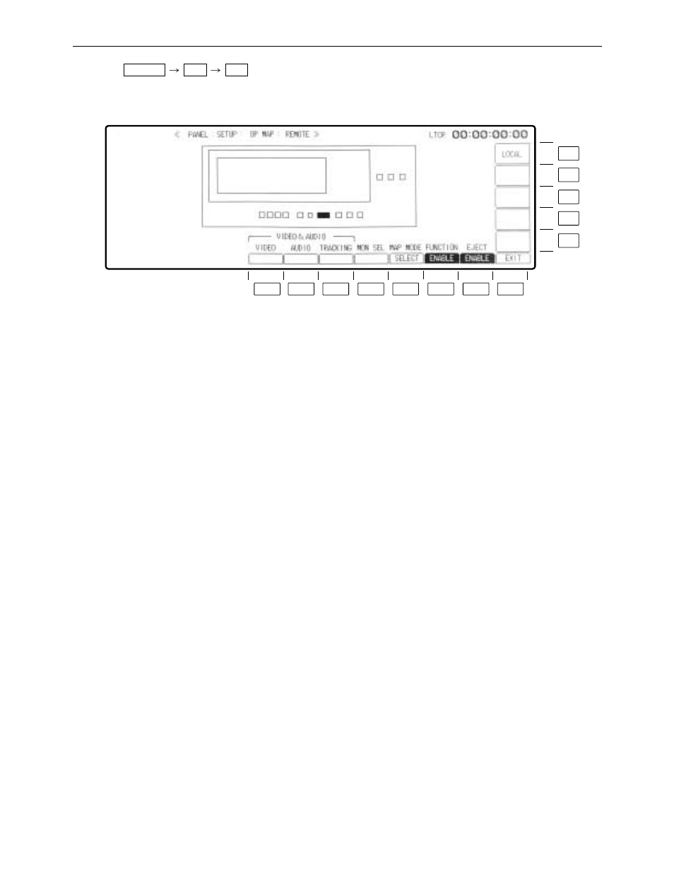 Panel set up (op map remote) menu | Panasonic AJ-HD3700BPE User Manual | Page 130 / 194