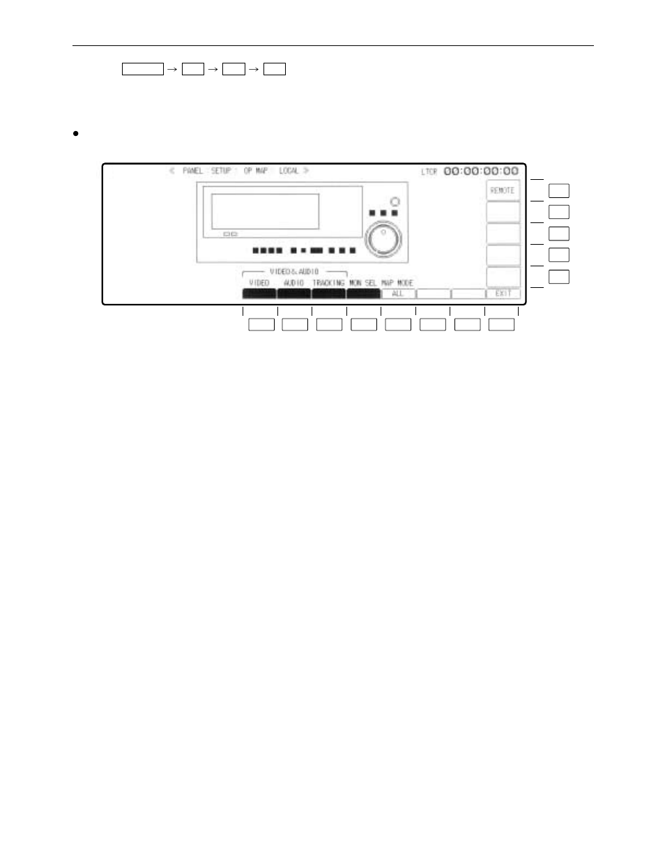 Panel set up (op map local) menu | Panasonic AJ-HD3700BPE User Manual | Page 133 / 194