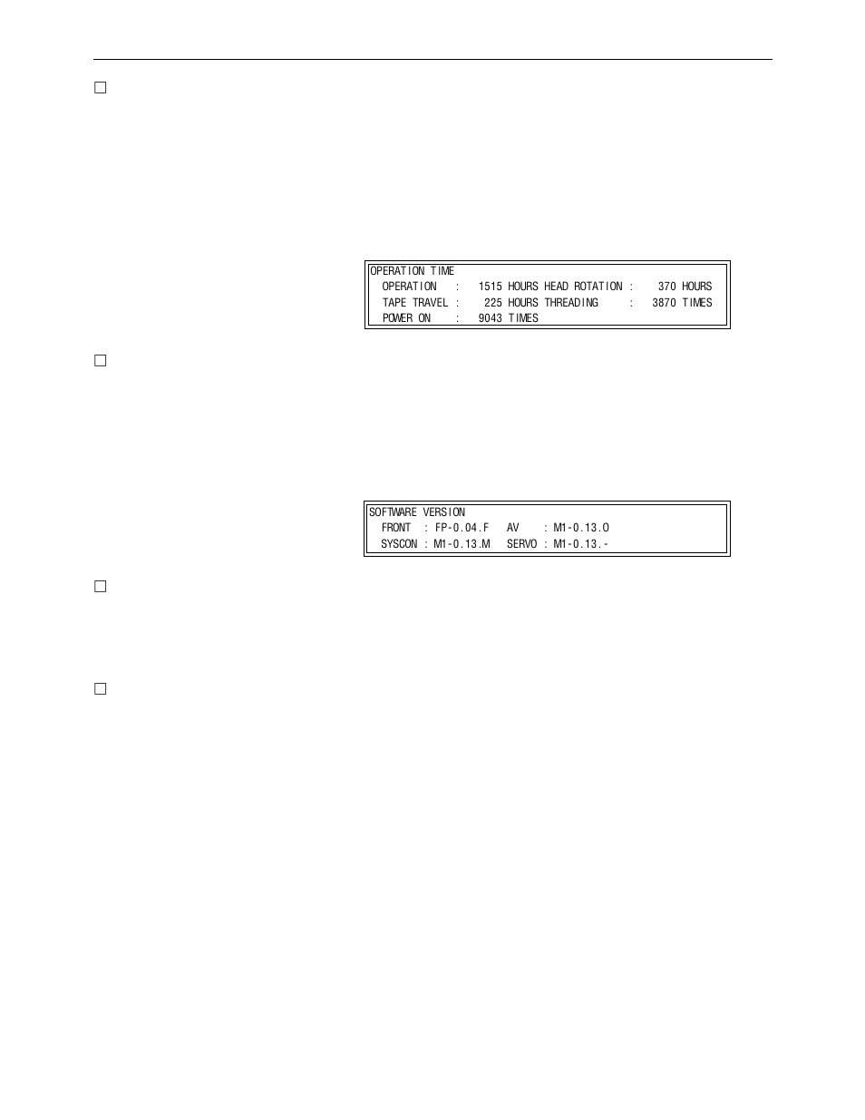 Test menu | Panasonic AJ-HD3700BPE User Manual | Page 152 / 194