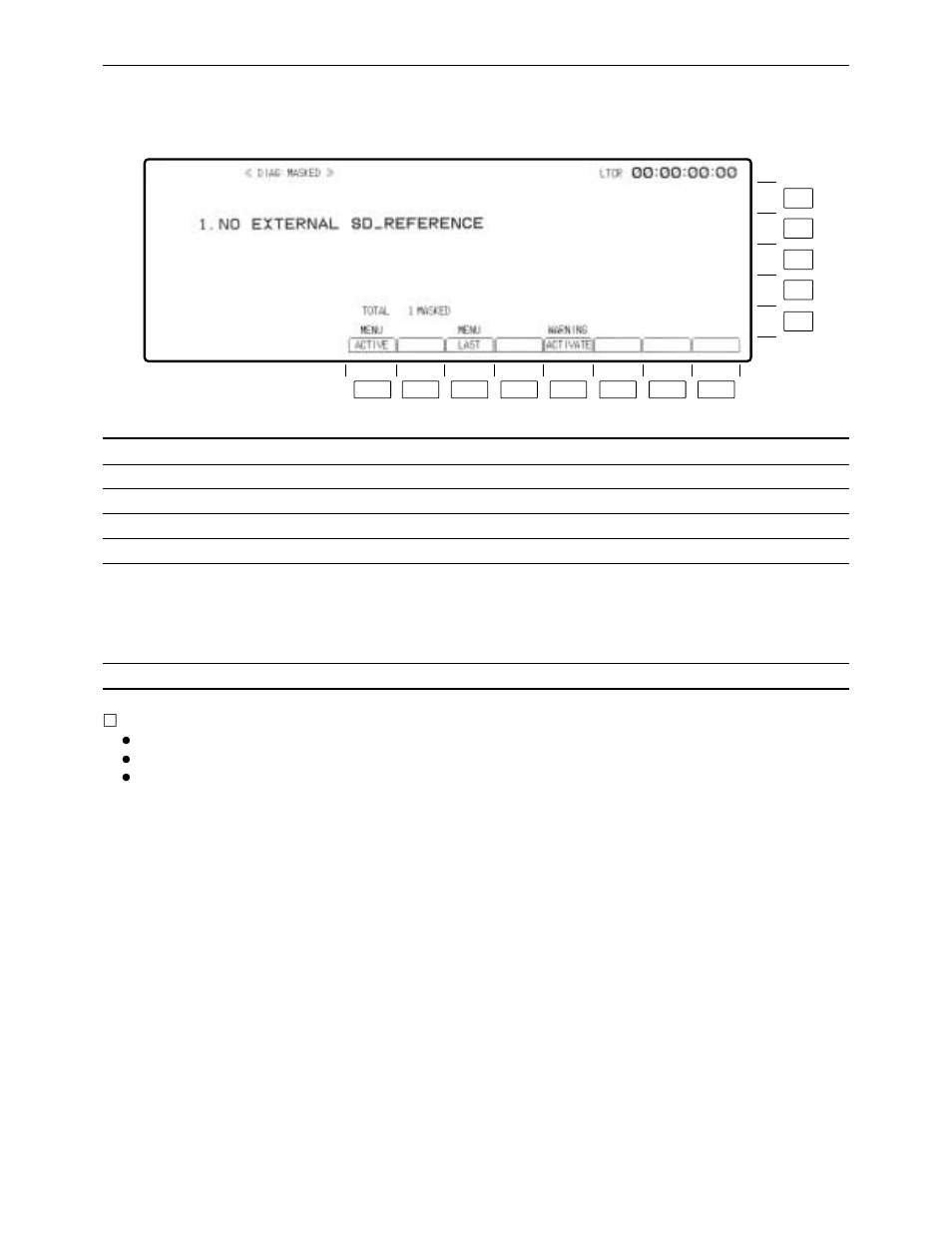 Diag masked menu | Panasonic AJ-HD3700BPE User Manual | Page 180 / 194