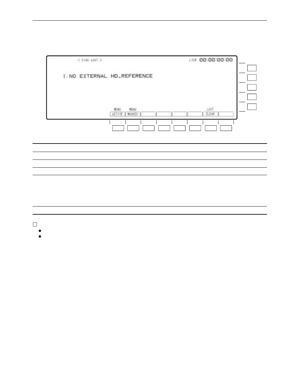 Diag last menu | Panasonic AJ-HD3700BPE User Manual | Page 181 / 194