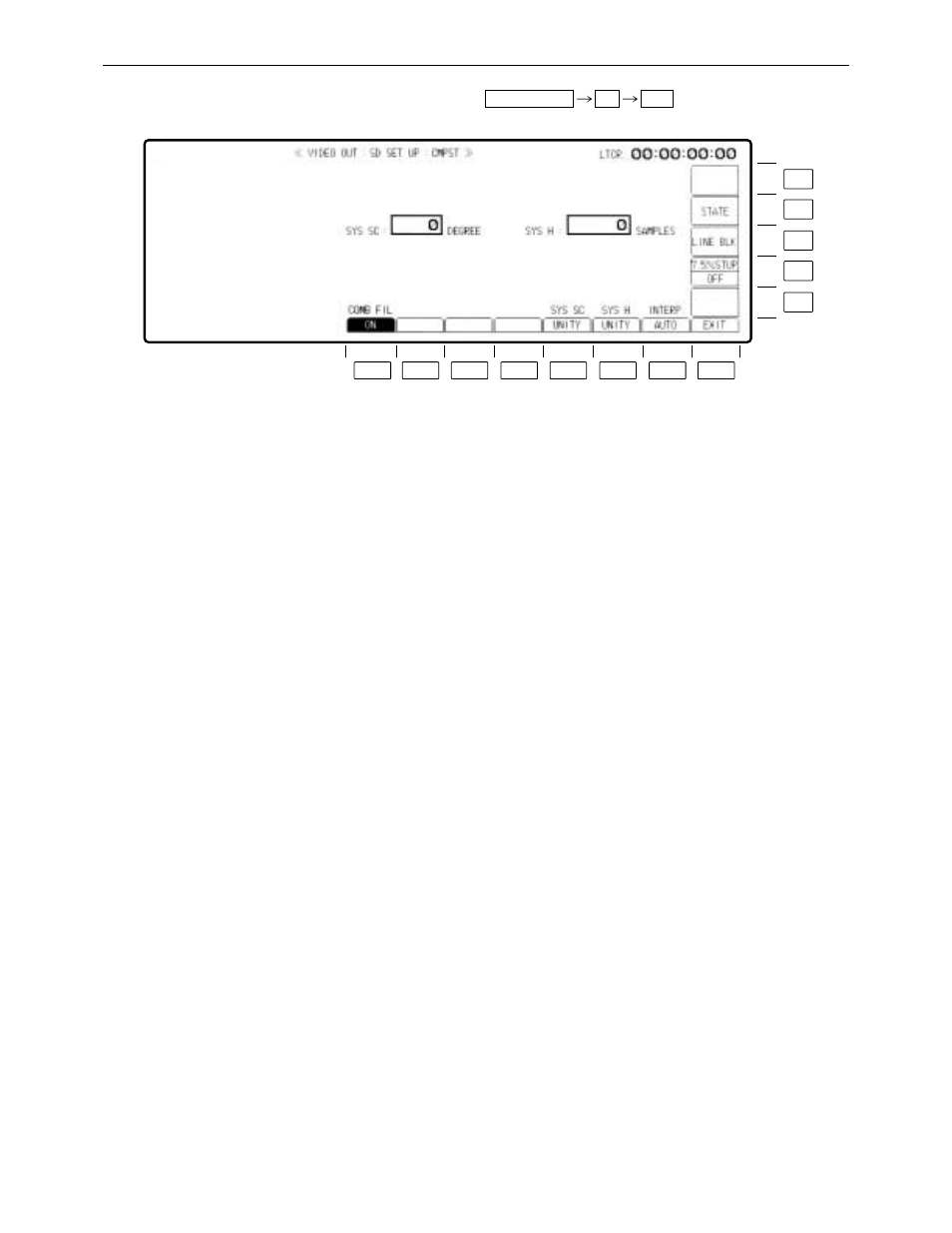 Video out sd set up composite menu | Panasonic AJ-HD3700BPE User Manual | Page 32 / 194