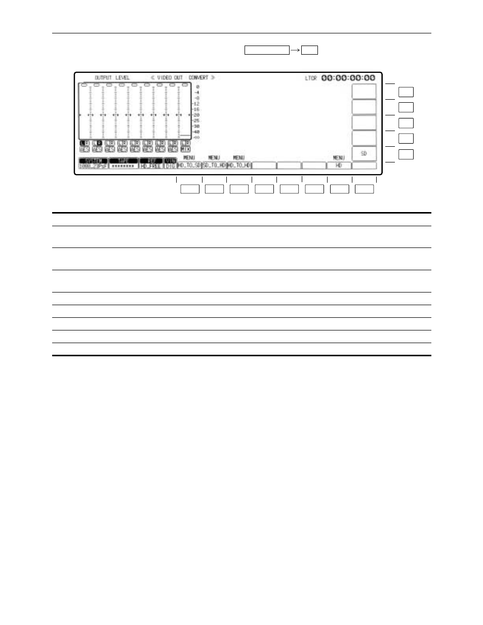 Video out convert menu | Panasonic AJ-HD3700BPE User Manual | Page 42 / 194