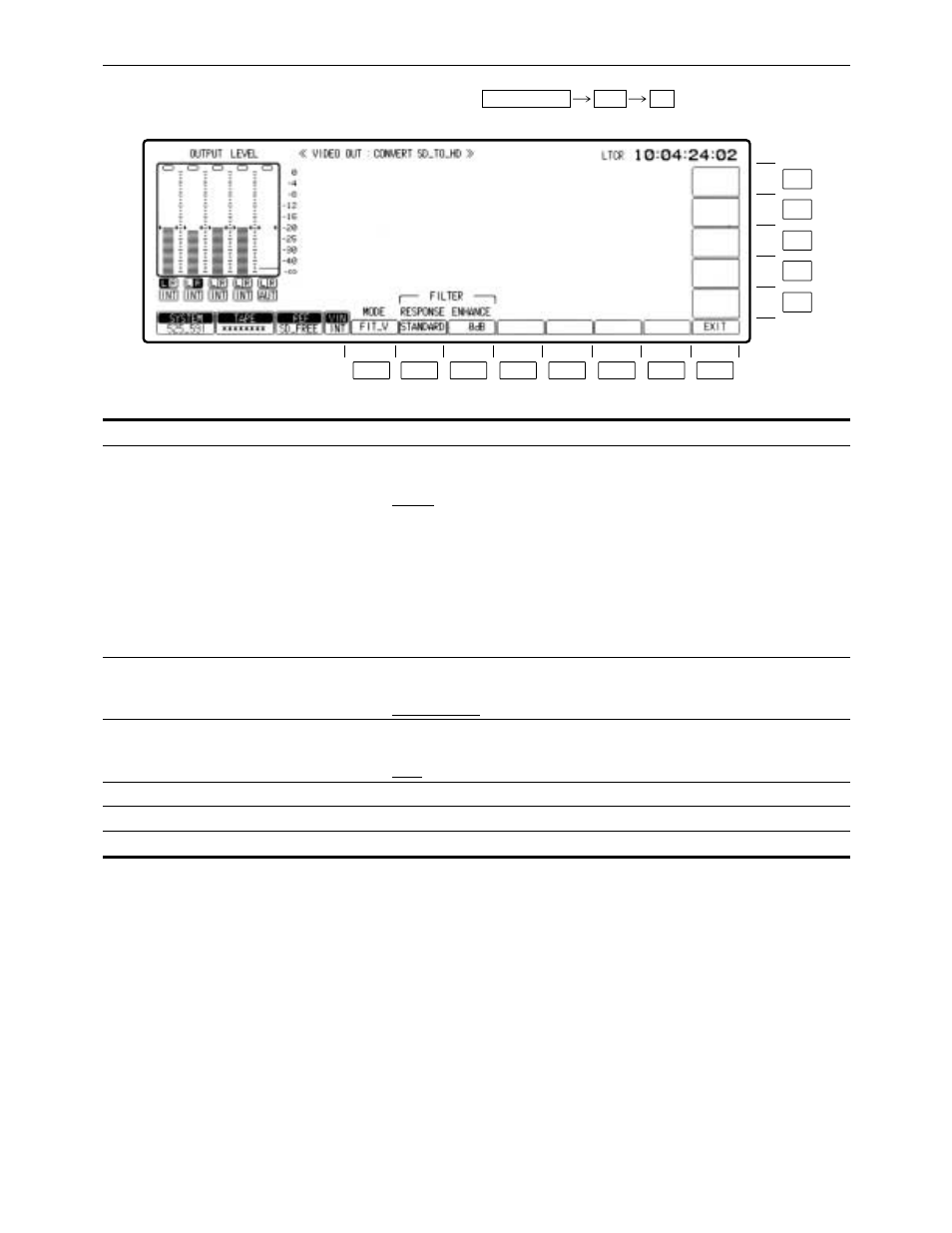 Video out convert sd_to_hd menu | Panasonic AJ-HD3700BPE User Manual | Page 46 / 194