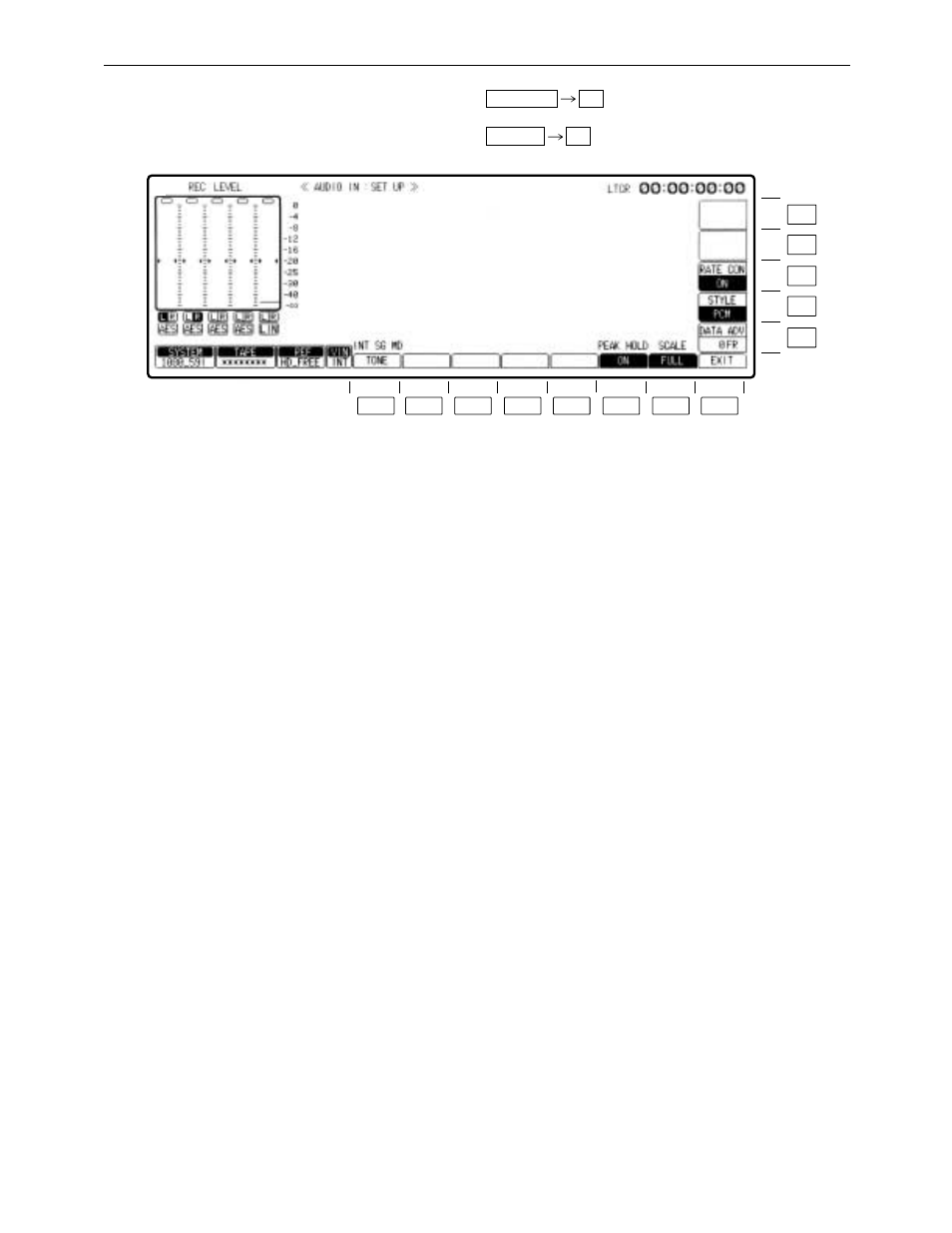 Audio in set up menu | Panasonic AJ-HD3700BPE User Manual | Page 55 / 194