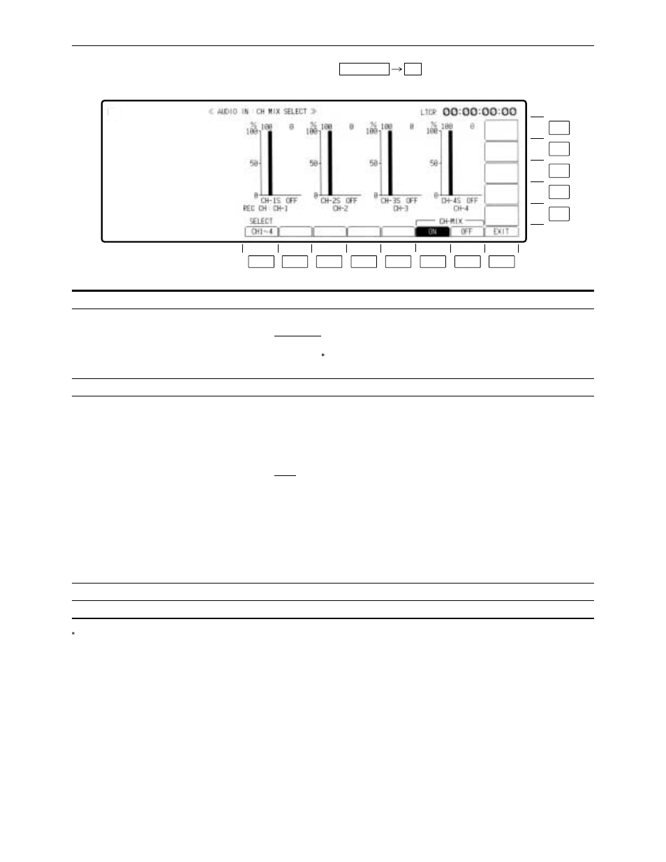 Audio in ch-mix select menu | Panasonic AJ-HD3700BPE User Manual | Page 58 / 194