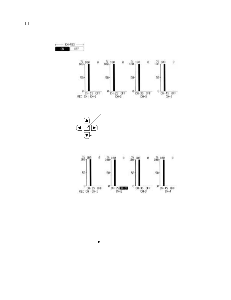 Audio in ch-mix select menu | Panasonic AJ-HD3700BPE User Manual | Page 59 / 194