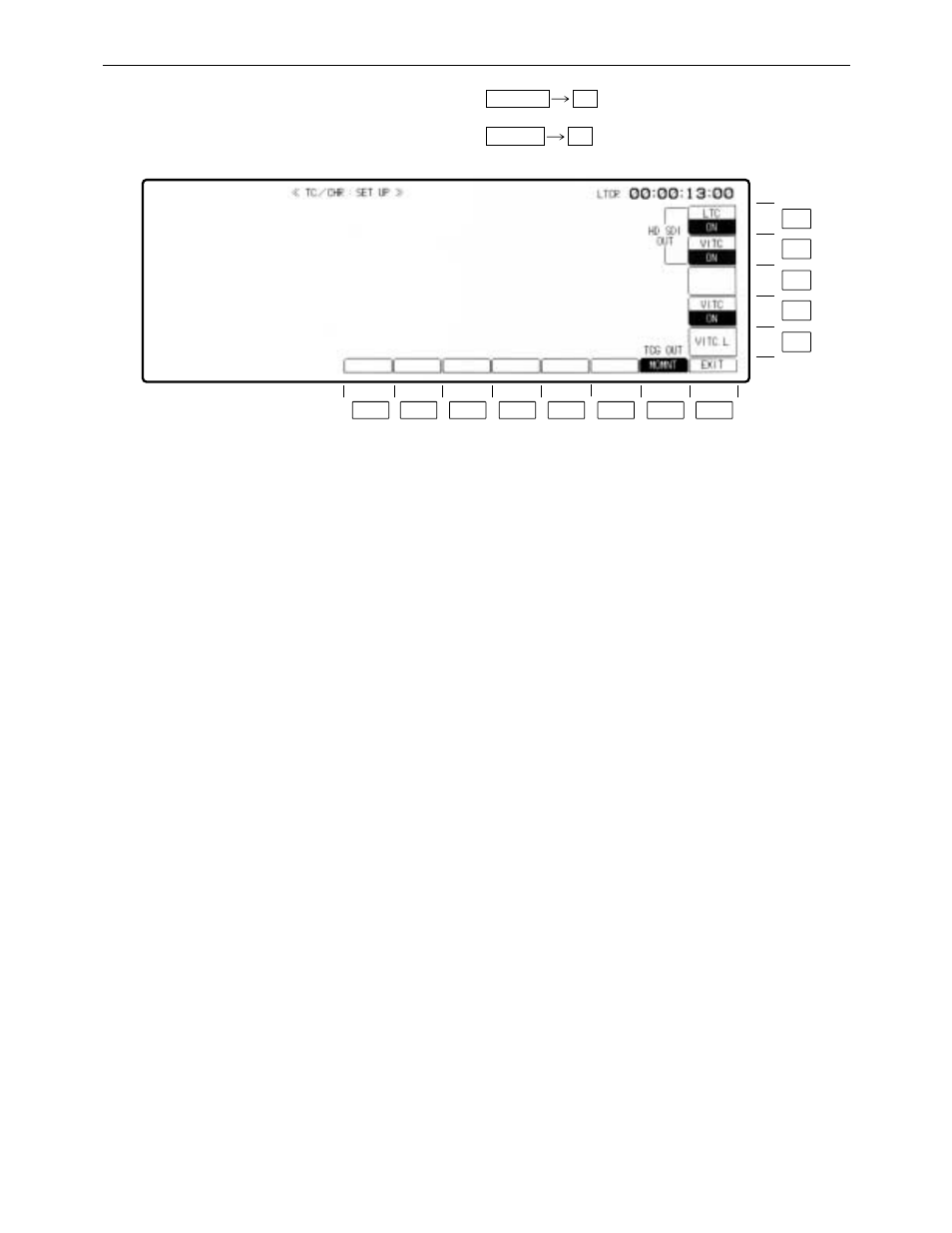 Ch/chr set up menu, Tc/chr set up menu | Panasonic AJ-HD3700BPE User Manual | Page 81 / 194