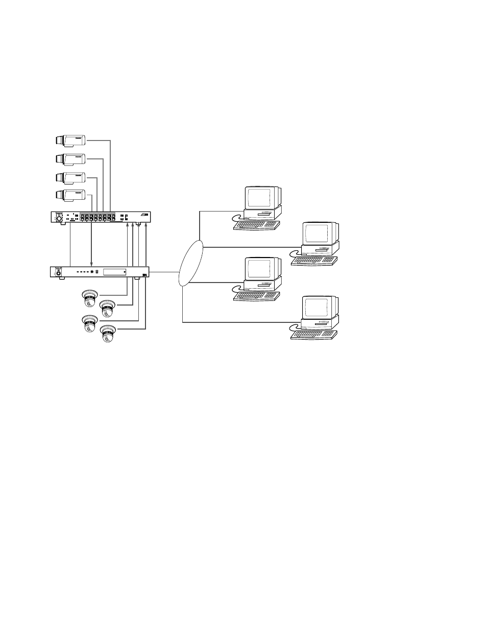Connections, Setup, Control operation | Panasonic WJ-NT204 User Manual | Page 115 / 147
