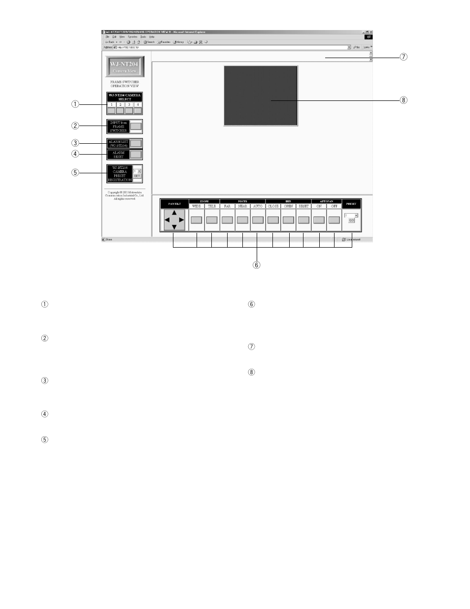 Panasonic WJ-NT204 User Manual | Page 116 / 147