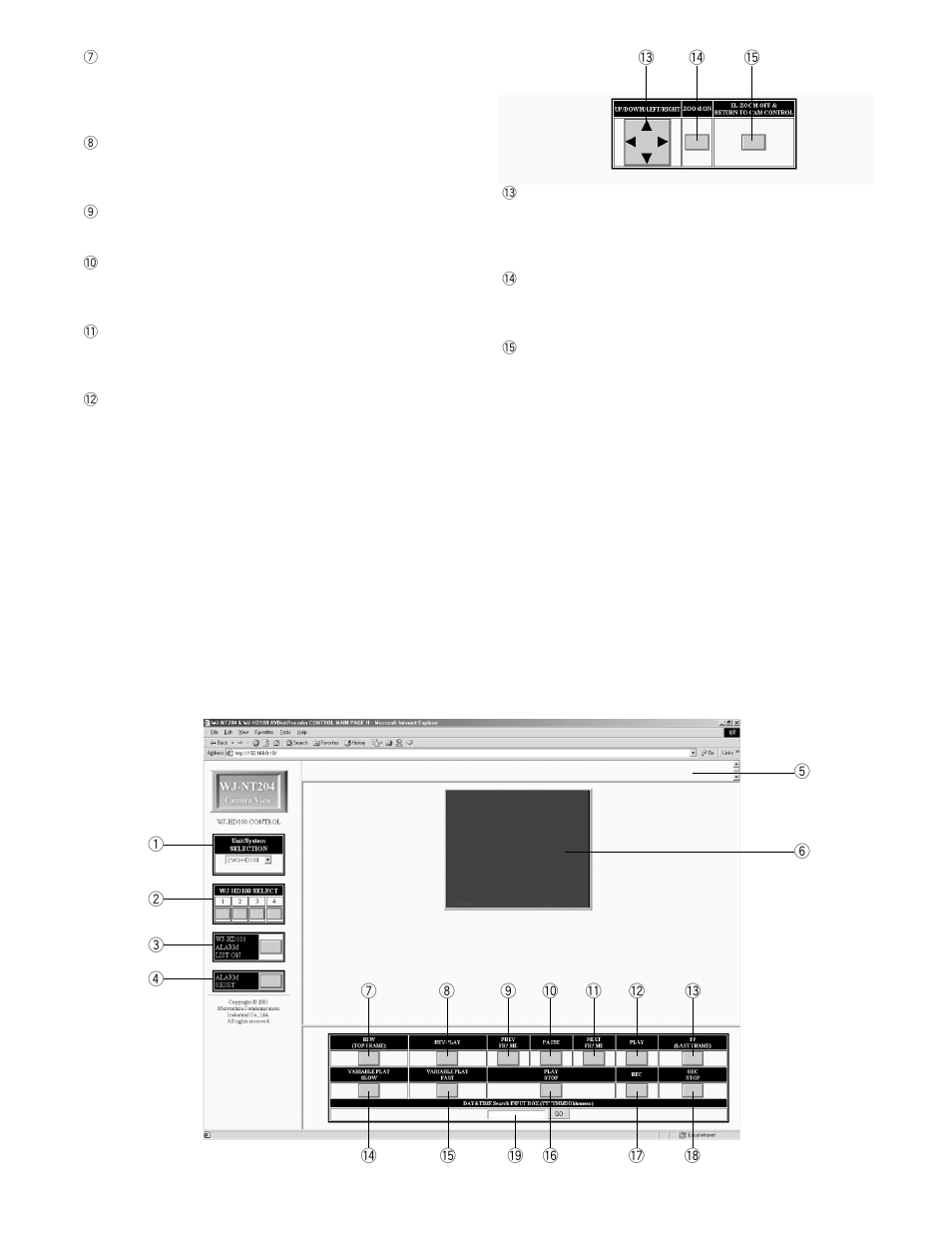 Panasonic WJ-NT204 User Manual | Page 128 / 147