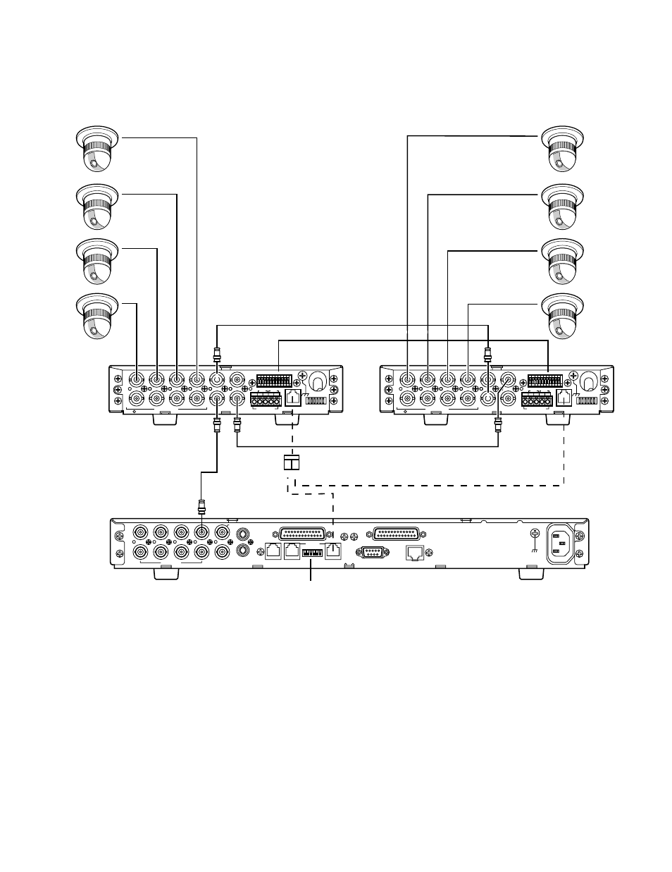 Data multiplex unit connections | Panasonic WJ-NT204 User Manual | Page 20 / 147