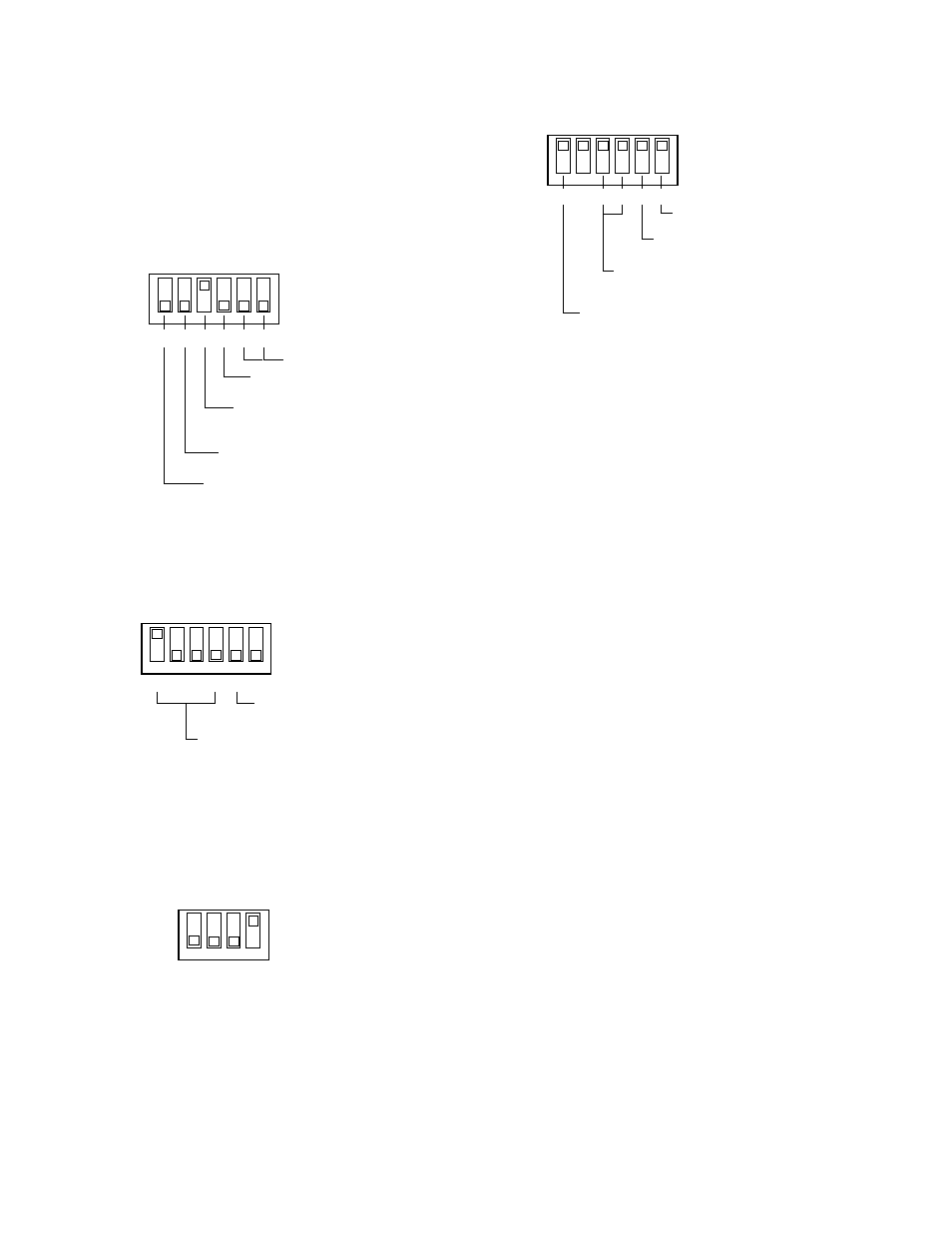 Dip switch setting on the remote site, Wj-nt204, Digital disk recorder, wj-hd100 | Digital disk recorder, wj-hd500, Data multiplex unit, wj-mp204 | Panasonic WJ-NT204 User Manual | Page 30 / 147