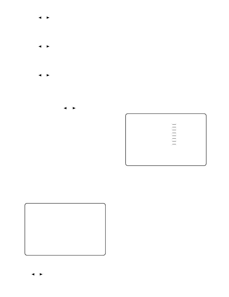 422 host port, 430 video switch setup (transmitter only) | Panasonic WJ-NT204 User Manual | Page 41 / 147