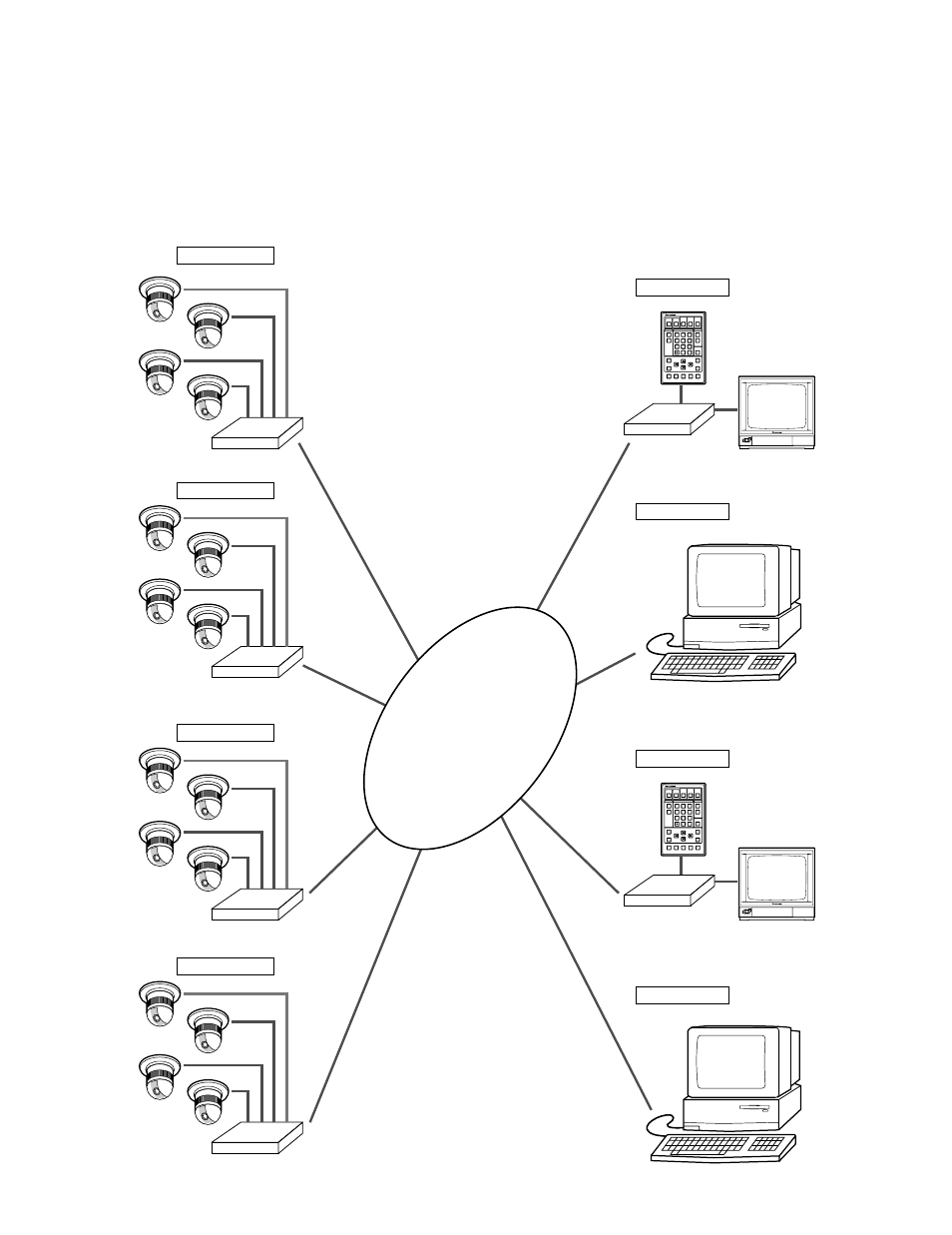 Multi-site connection, Ethernet lan | Panasonic WJ-NT204 User Manual | Page 9 / 147