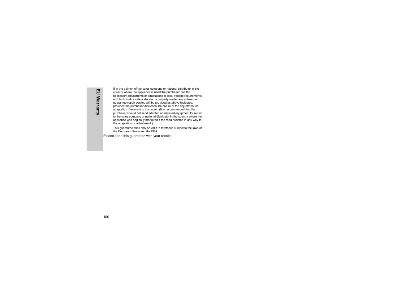 Panasonic EB-G50 User Manual | Page 103 / 104