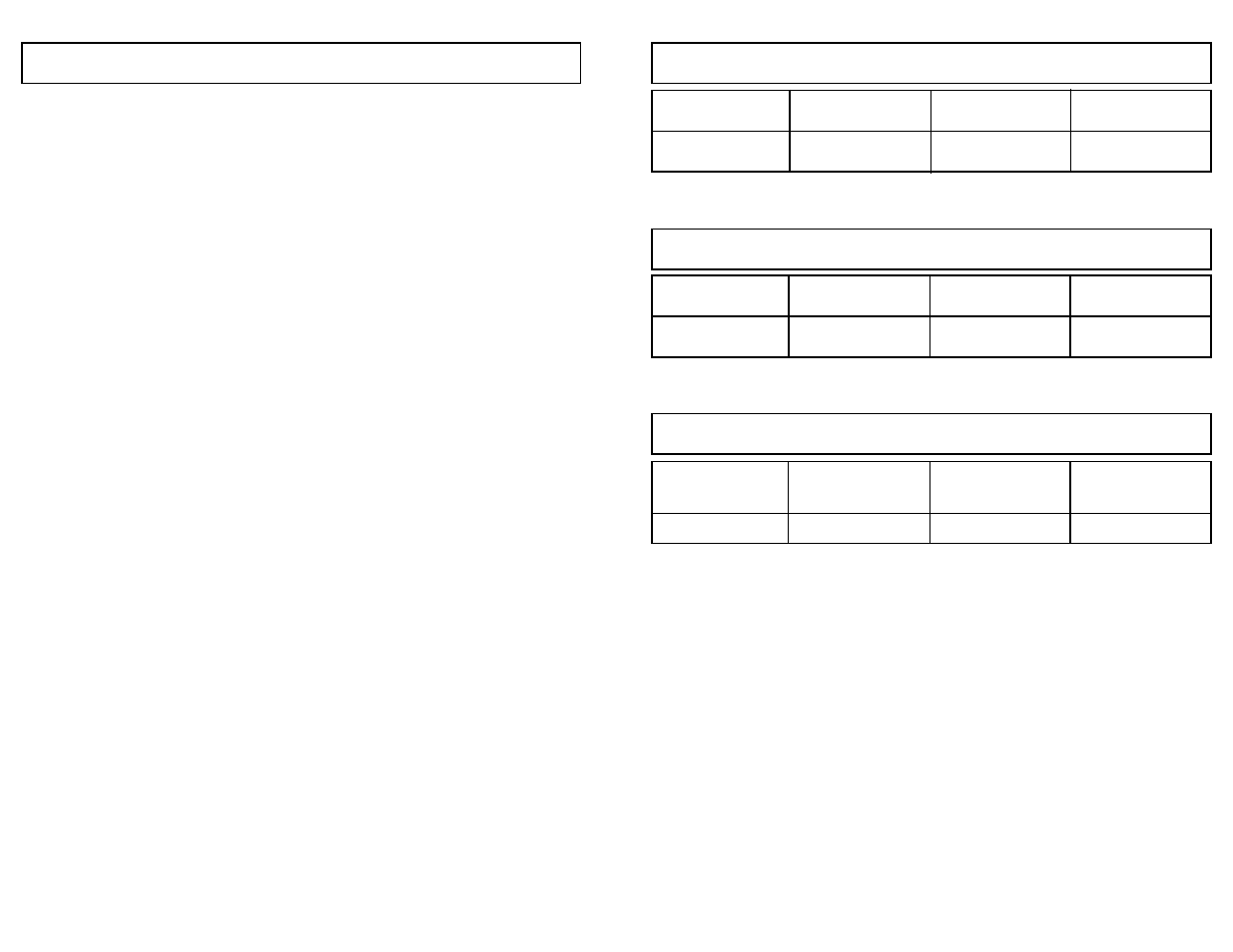 Feature chart, Tableau des caracteristiques, Diagrama de caracteristicas | Cleaning exterior and tools | Panasonic MC-V325 User Manual | Page 13 / 48