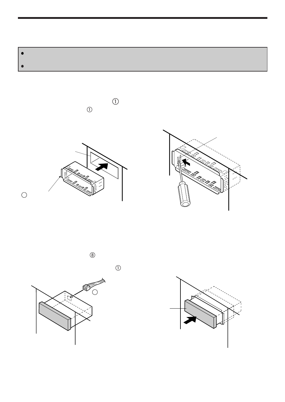 Installation procedures | Panasonic 5300U User Manual | Page 23 / 32