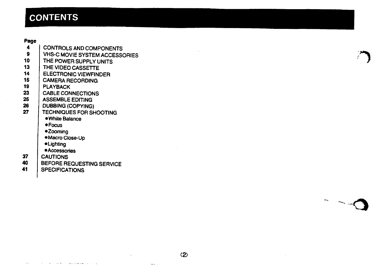 Panasonic NV-MC20 User Manual | Page 2 / 42