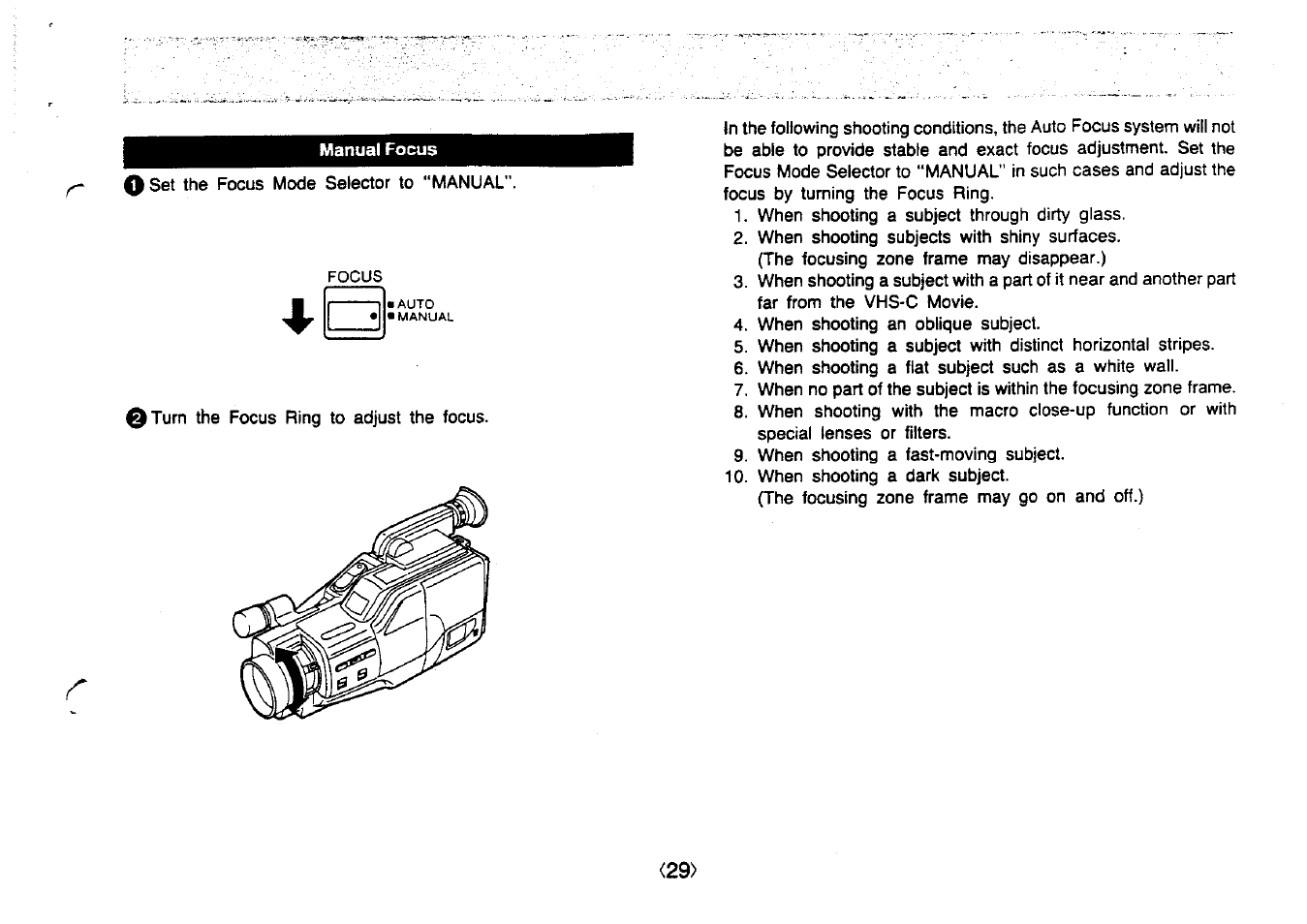 Panasonic NV-MC20 User Manual | Page 29 / 42
