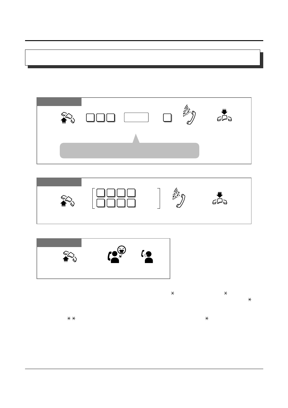 3 making calls, Dialing by simply going off-hook (pickup dialing) | Panasonic KX-TD1232 User Manual | Page 34 / 132