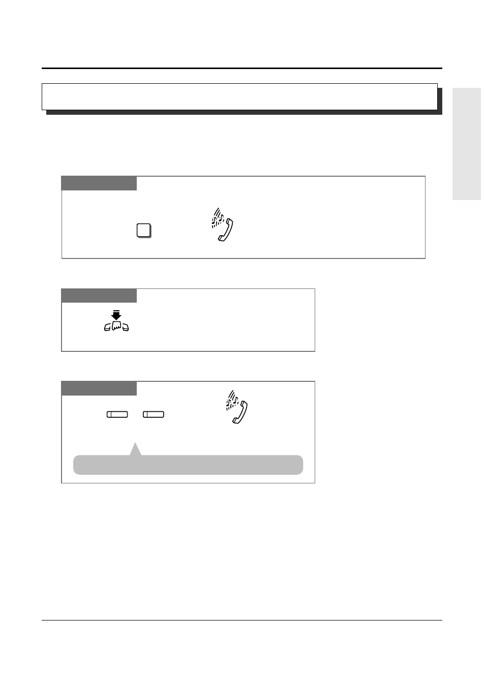 3 making calls, Executive busy override — extension | Panasonic KX-TD1232 User Manual | Page 39 / 132