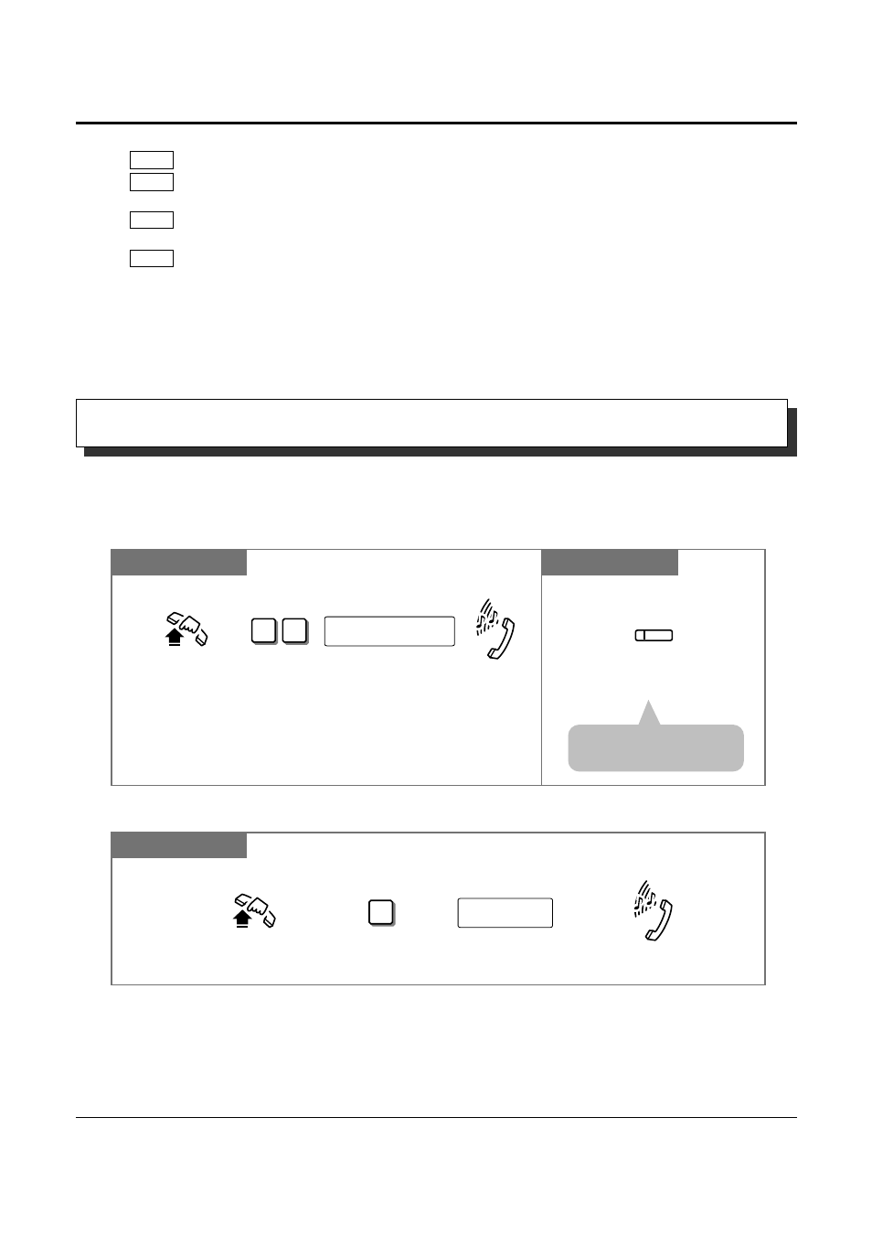 5 during a conversation, Retrieving a call on hold (call hold retrieve) | Panasonic KX-TD1232 User Manual | Page 48 / 132