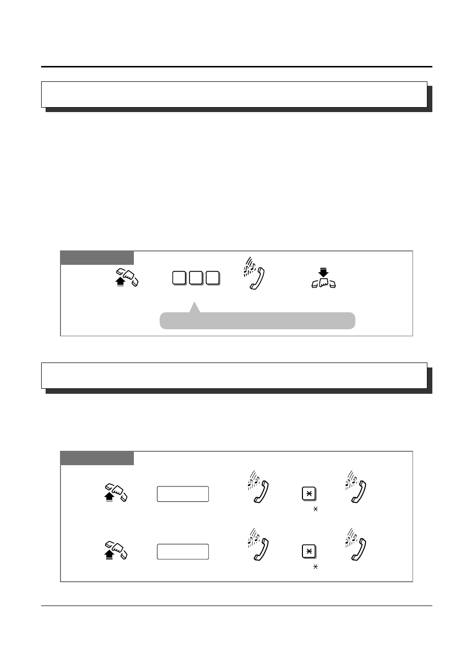 7 useful features, Alternate calling — ring/voice | Panasonic KX-TD1232 User Manual | Page 90 / 132