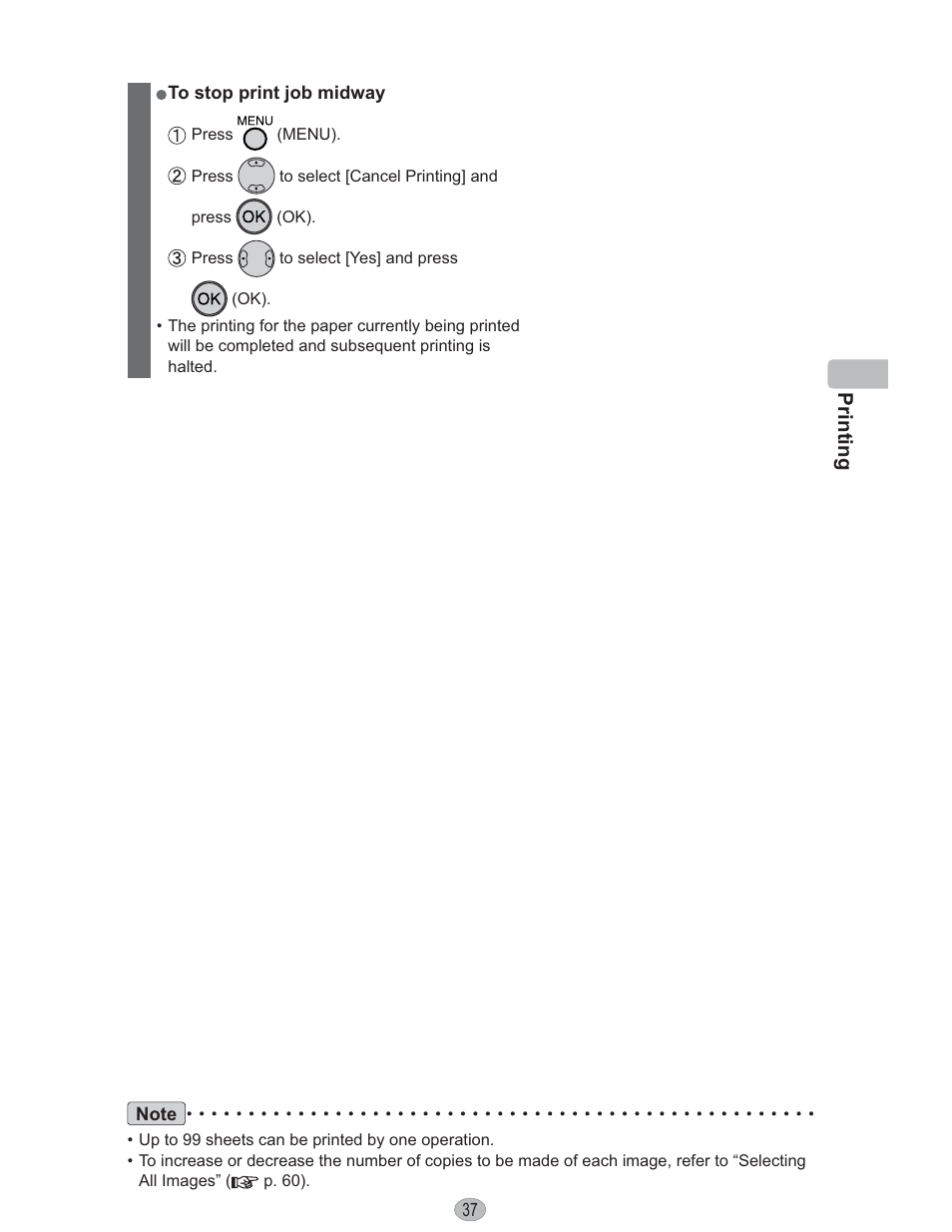Printing | Panasonic KX-PX10M User Manual | Page 37 / 112