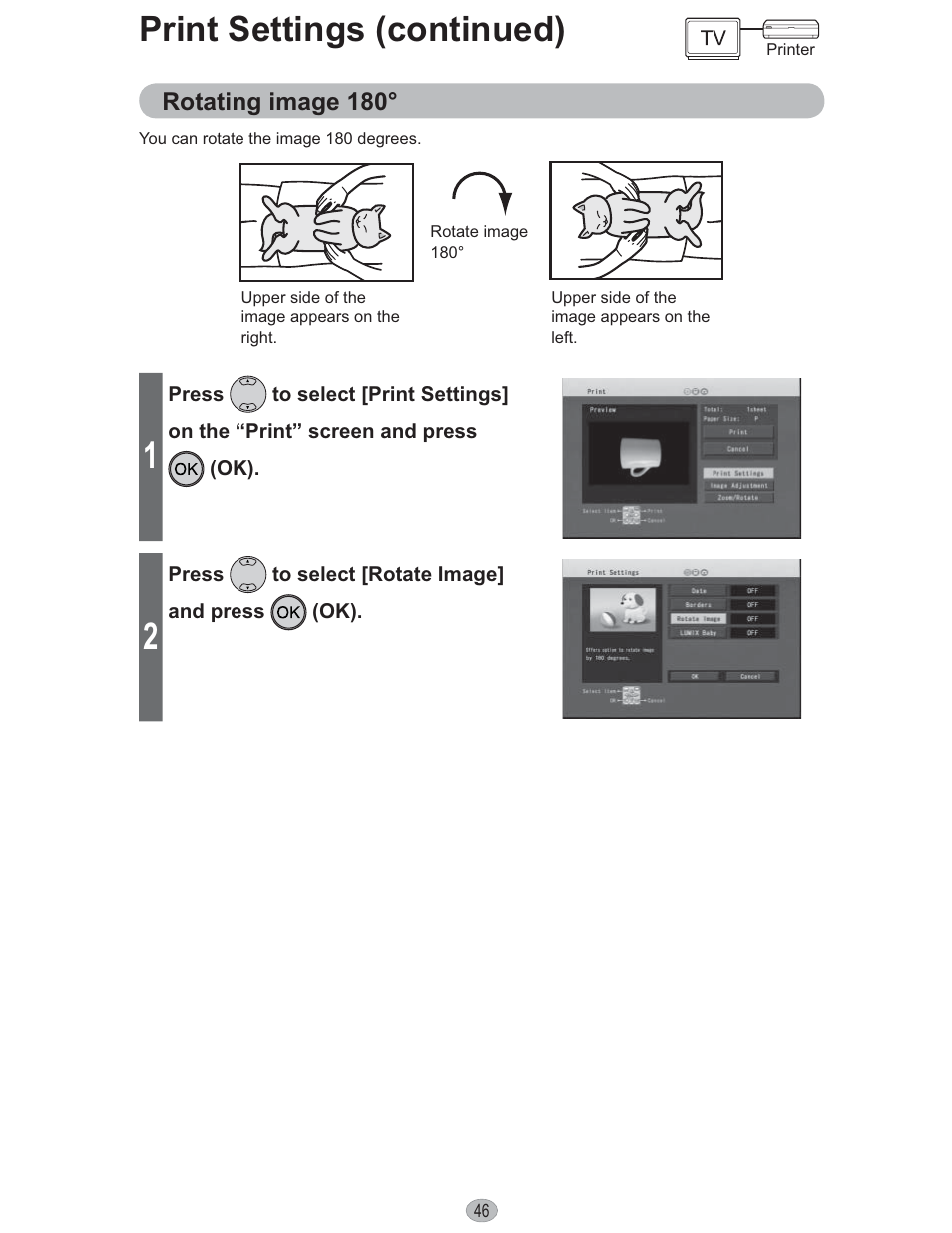 Print settings (continued) | Panasonic KX-PX10M User Manual | Page 46 / 112