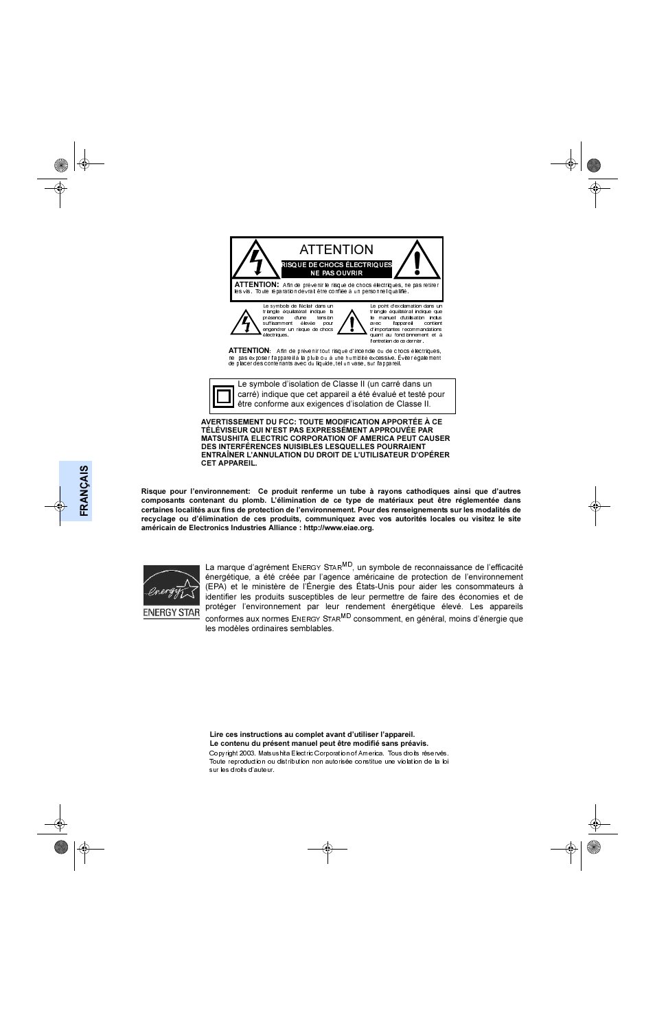 5 $1d$,6 | Panasonic CT 20L8 User Manual | Page 34 / 57