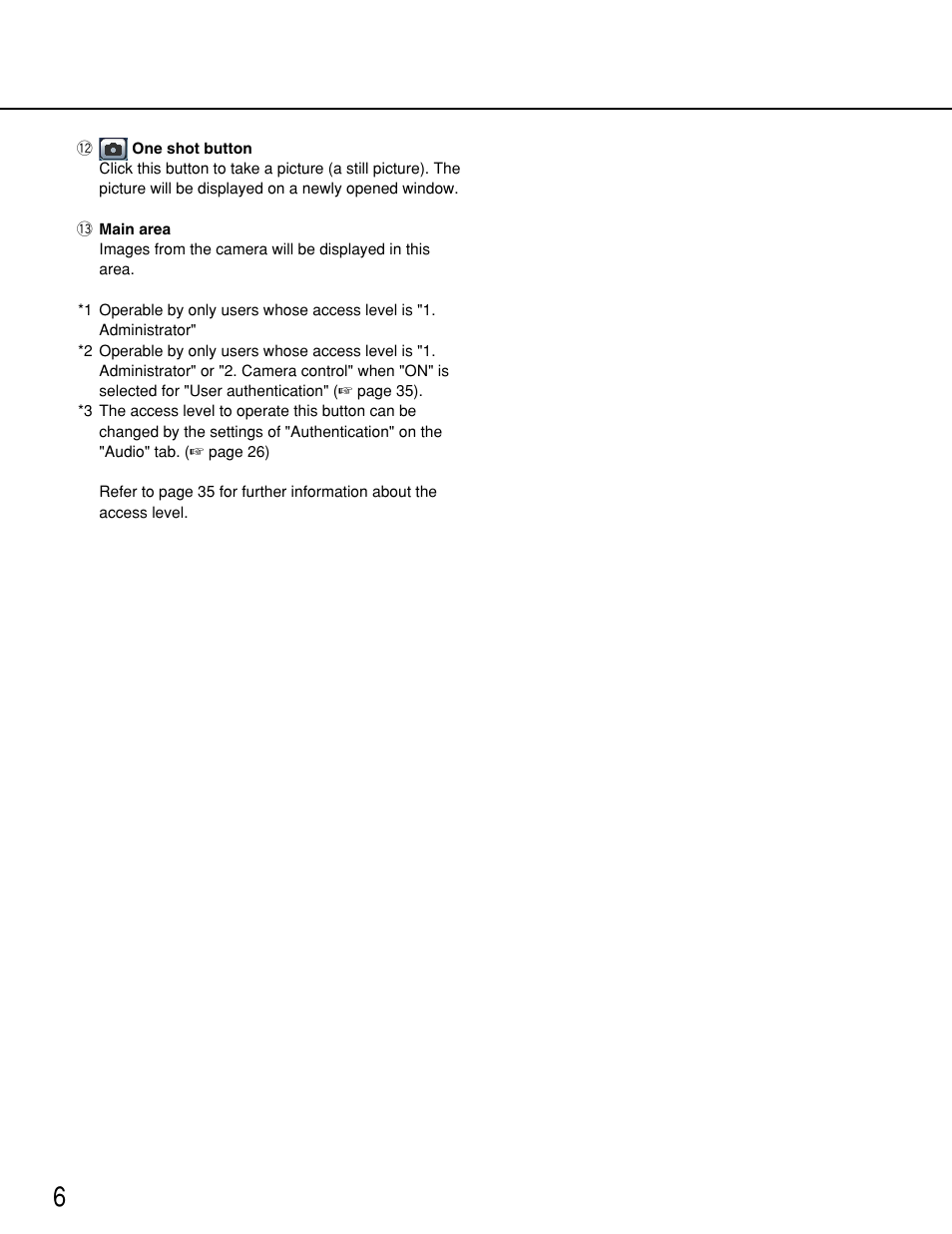 Panasonic WV-NP1000 User Manual | Page 6 / 70