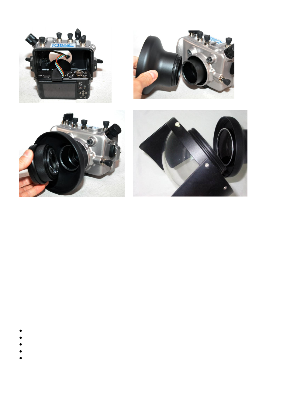 Use & care of housing | Panasonic LX3 User Manual | Page 7 / 9