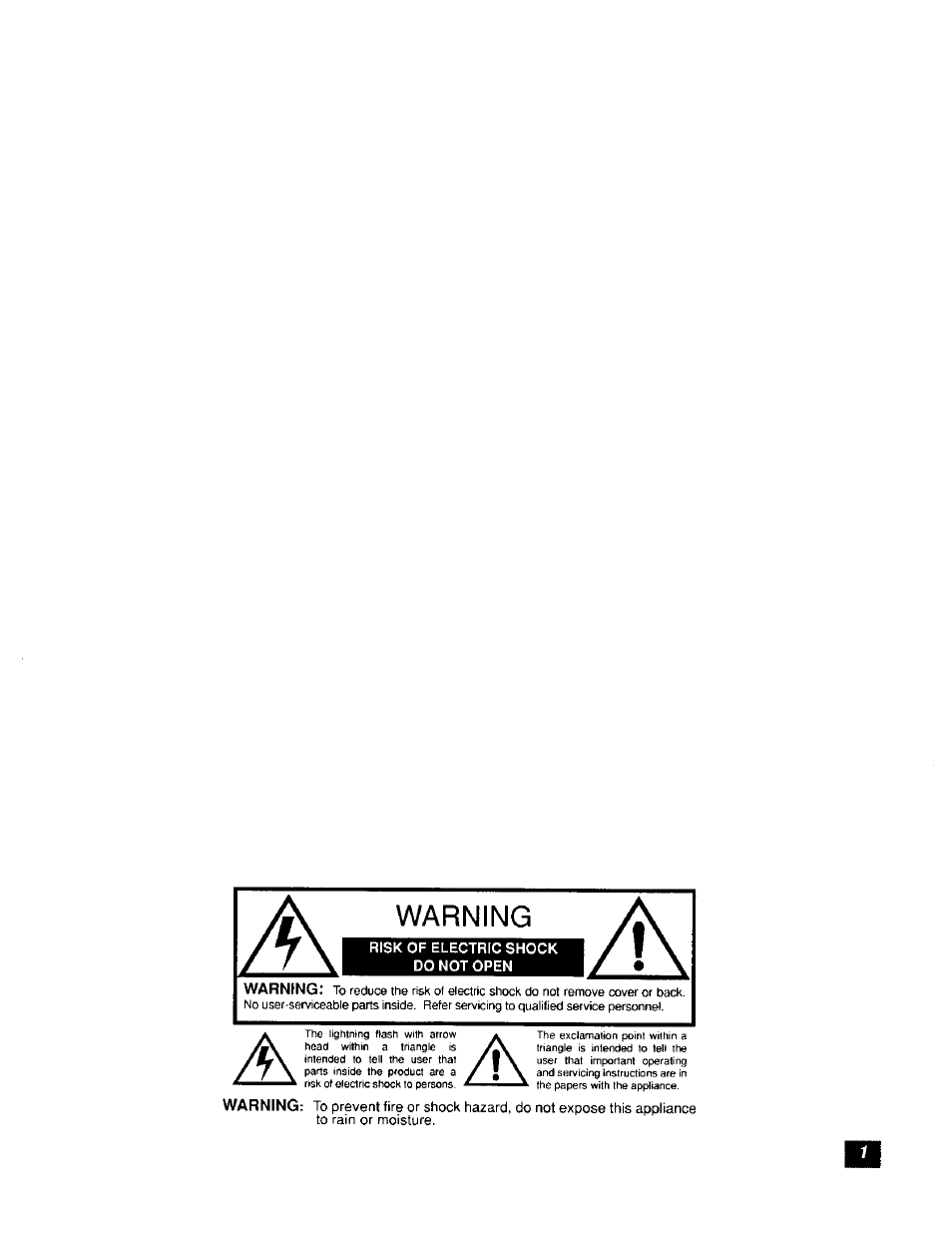 Panasonic CT-F2111X  ES User Manual | Page 2 / 19