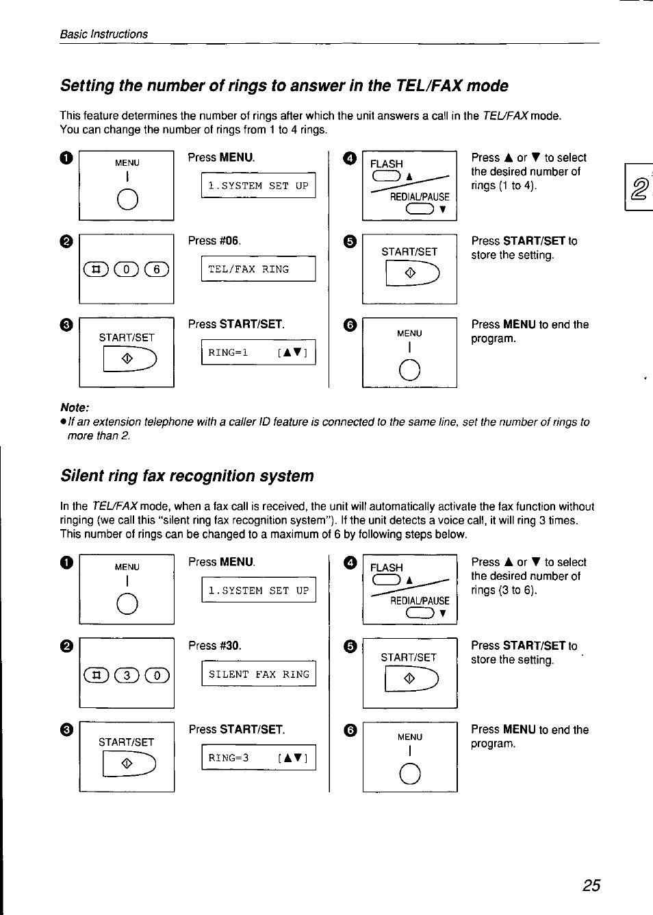 Panasonic KX-F750 User Manual | Page 25 / 84