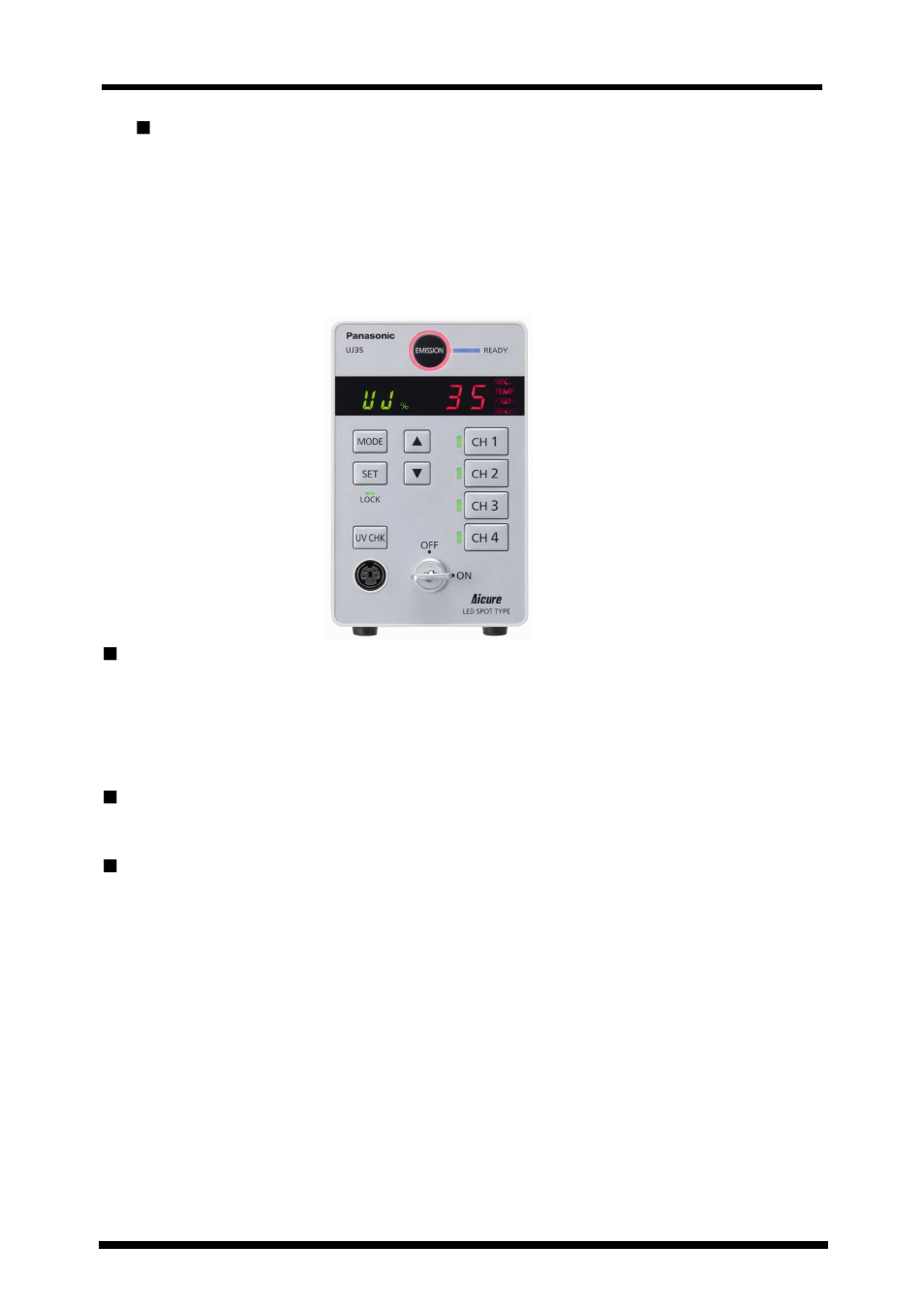 Panasonic 35 User Manual | Page 12 / 69