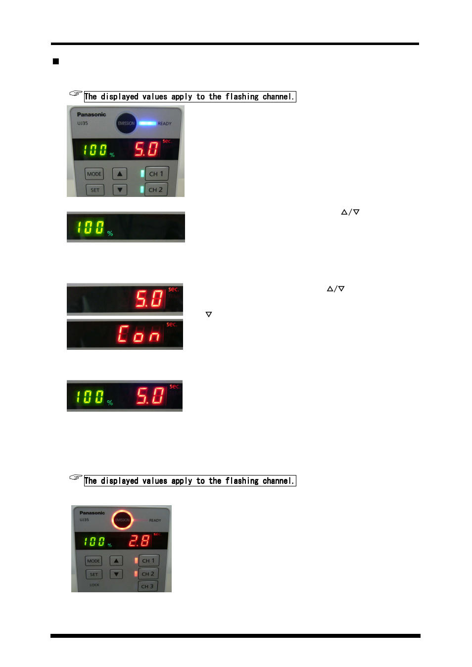 Operation modes | Panasonic 35 User Manual | Page 24 / 69